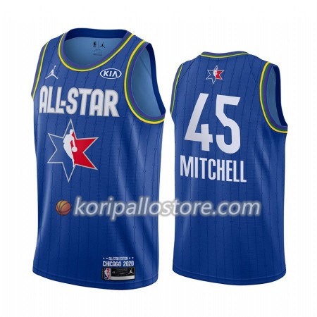 Utah Jazz Donovan Mitchell 45 2020 All-Star Jordan Brand Sininen Miesten Pelipaidat Swingman 